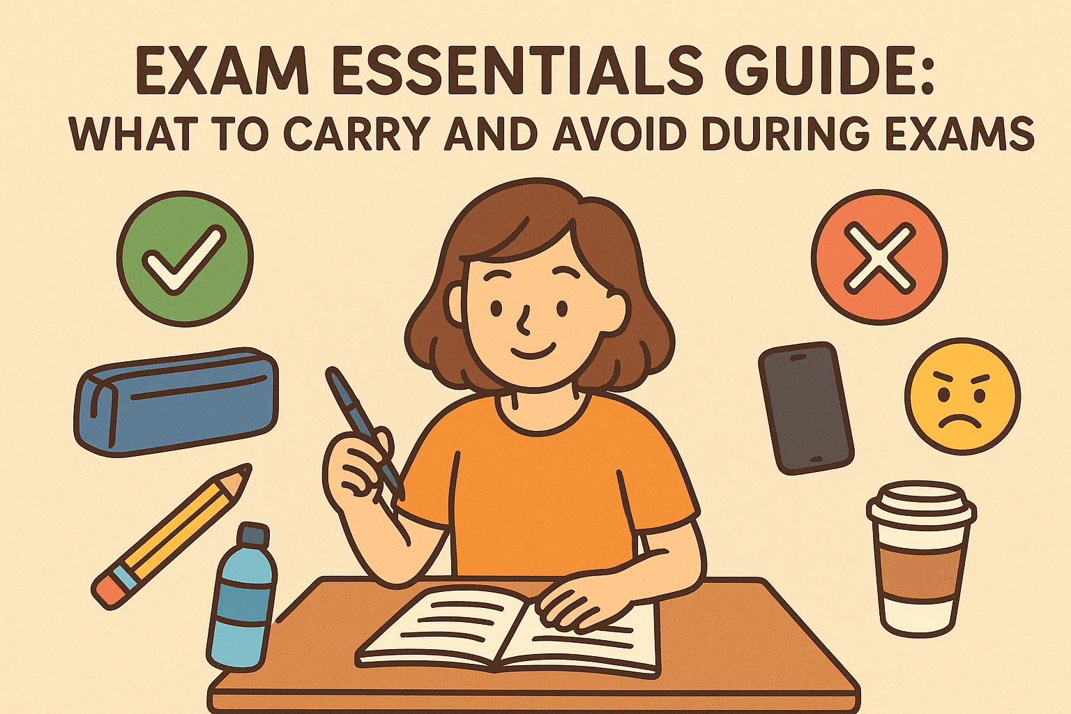 Exam Essentials Guide: What to Carry and Avoid during Exams