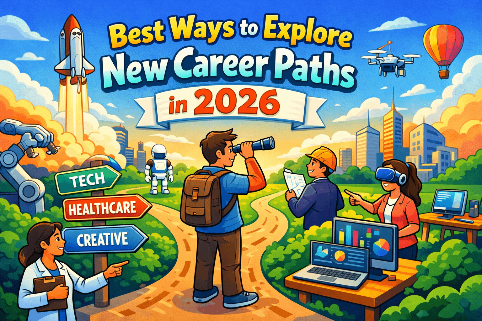 Best Ways to Explore New Career Paths in 2026