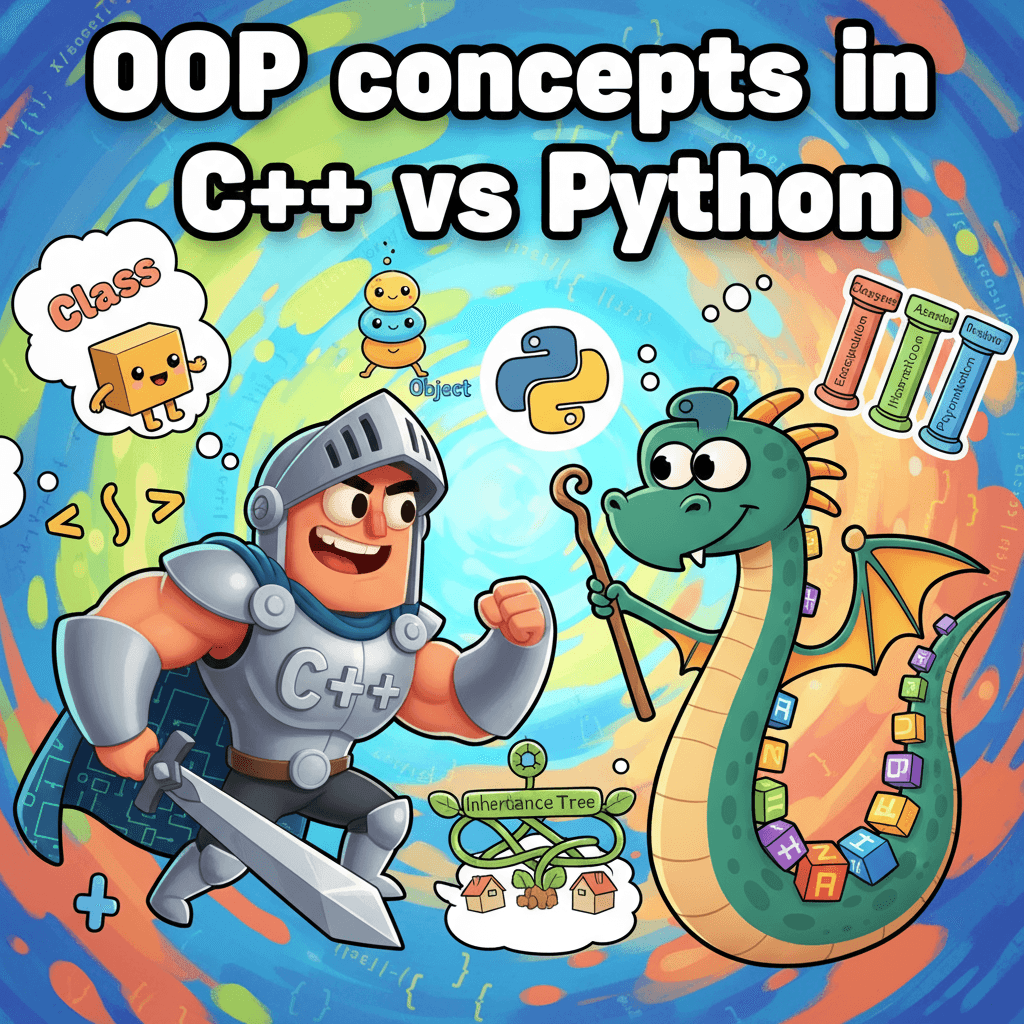 Exploring OOP Concepts in C++ vs Python: A Comprehensive Guide for Students and Professionals