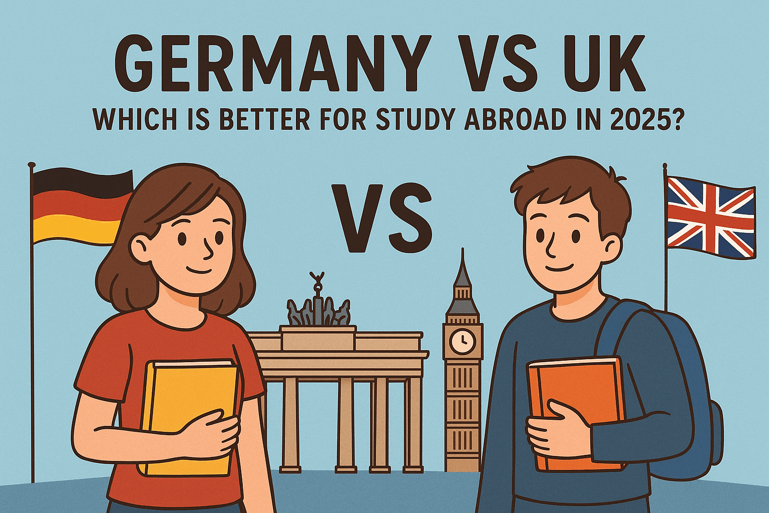 Germany vs UK: Which Is Better for Study Abroad in 2025