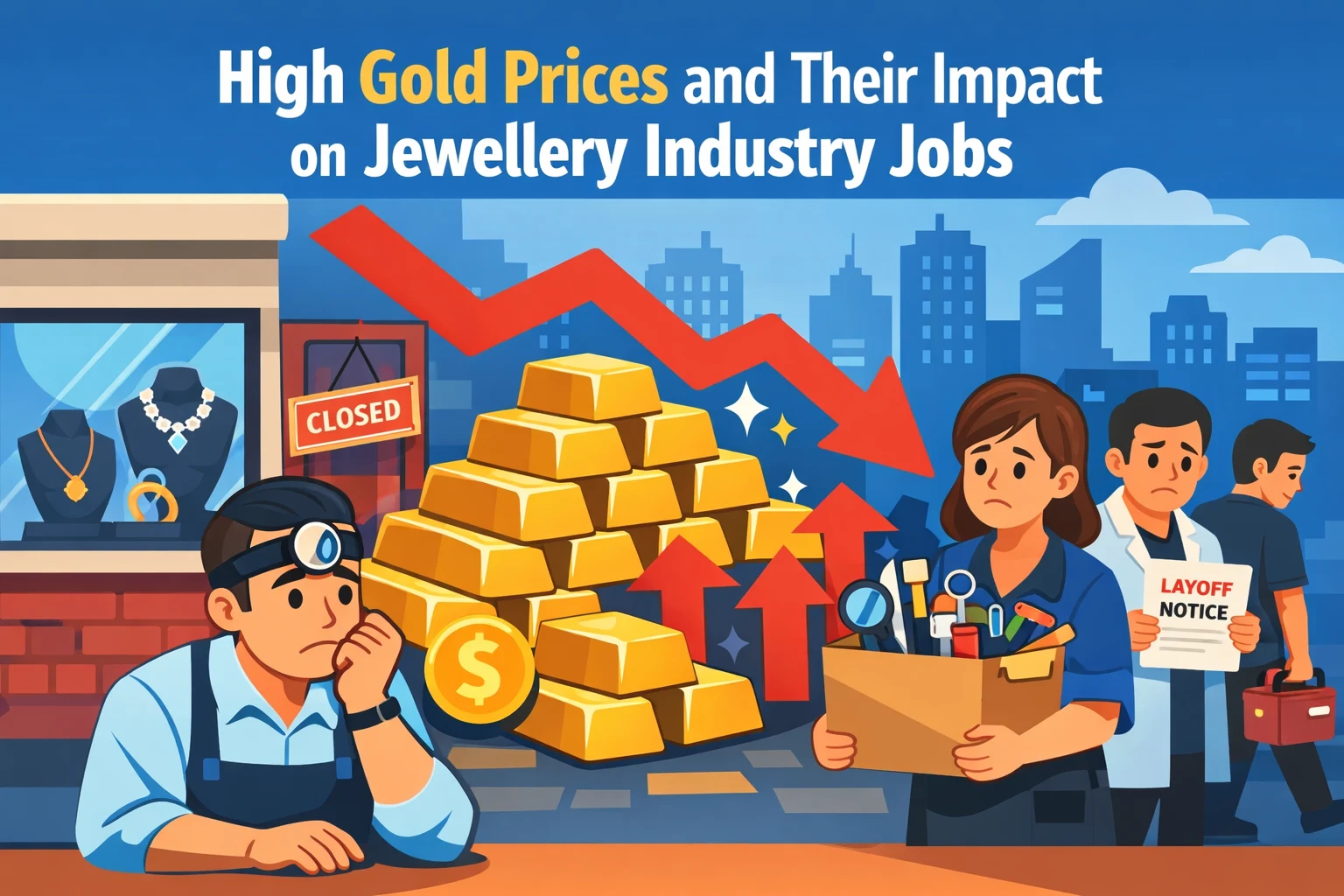 High Gold Prices and Their Impact on Jewellery Industry Jobs