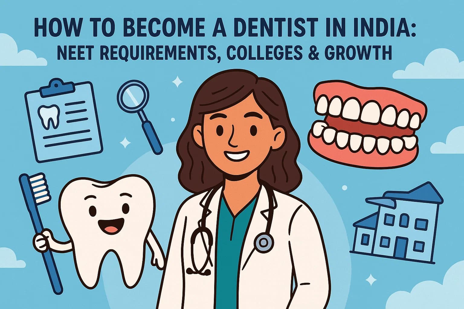How to Become a Dentist in India: NEET Requirements, Colleges & Growth
