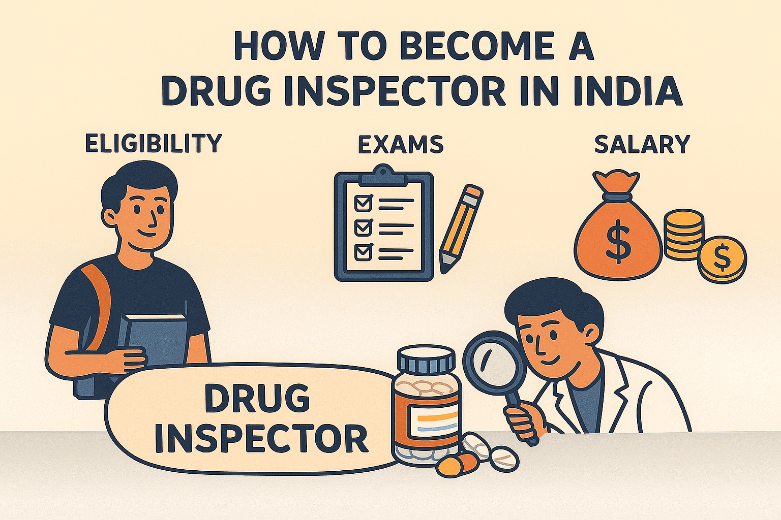 How to Become a Drug Inspector in India: Eligibility, Exams & Salary