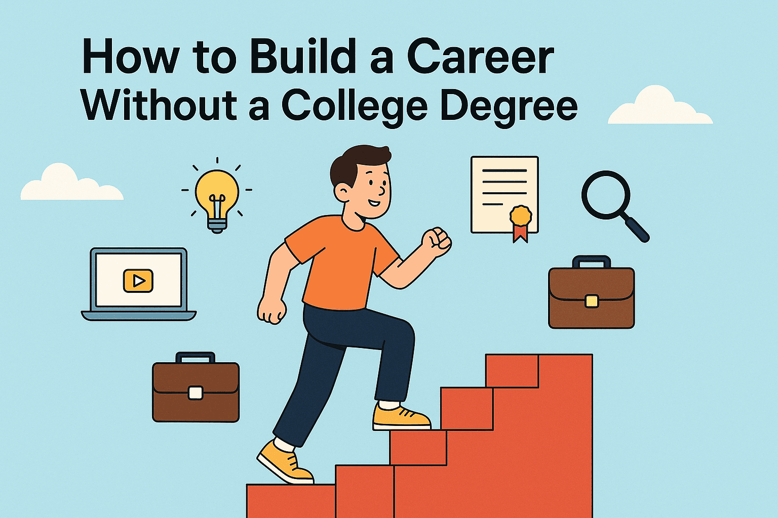 How to Build a Career Without a College Degree.