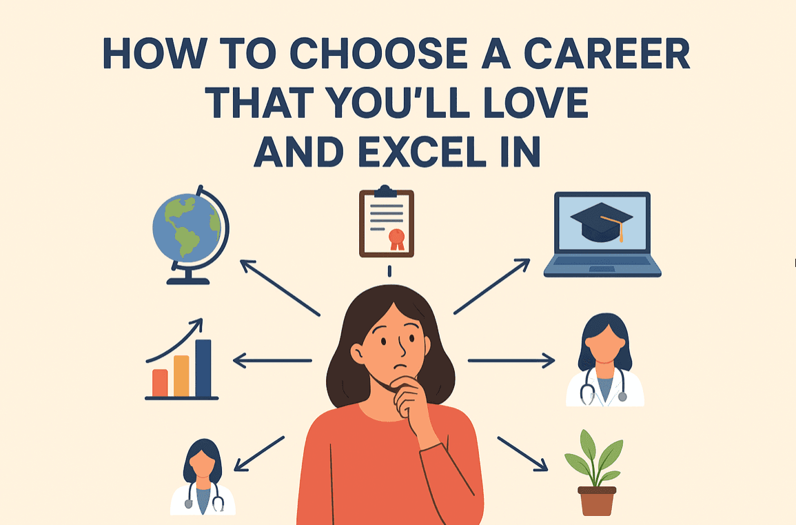 How to Choose a Career That You’ll Love and Excel In