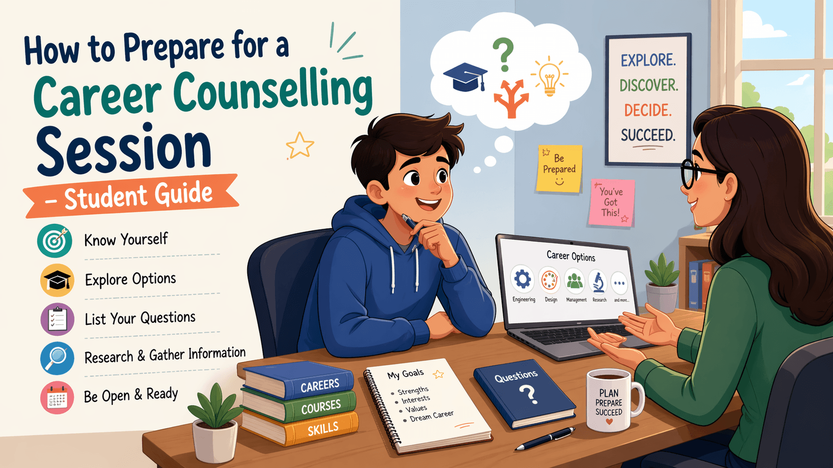 How to Prepare for a Career Counselling Session – Student Guide
