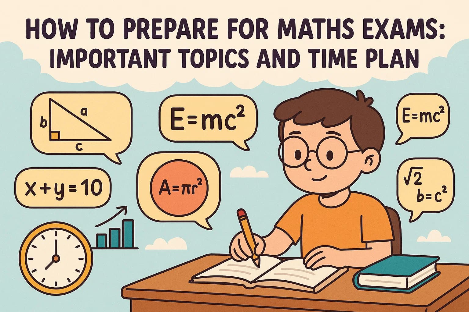 How to Prepare for Maths Exams: Important Topics and Time Plan