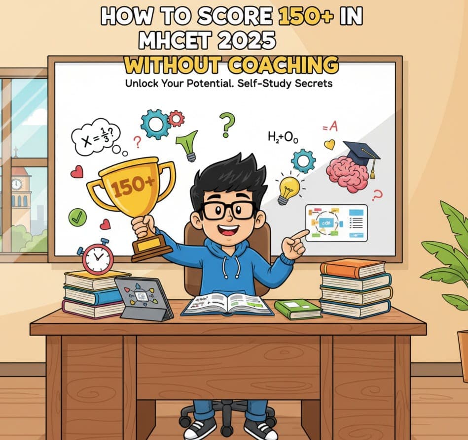 How to Score 150+ in MHCET 2025 Without Coaching