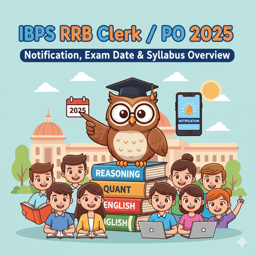 IBPS RRB Clerk / PO 2025 Notification, Exam Date & Syllabus Overview