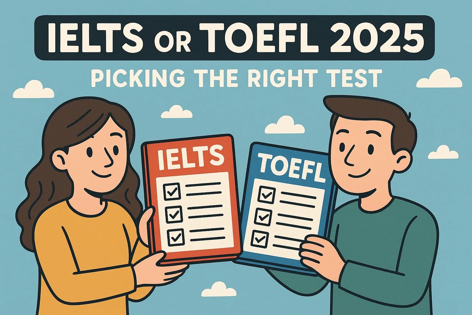 IELTS or TOEFL 2025: Picking the Right Test
