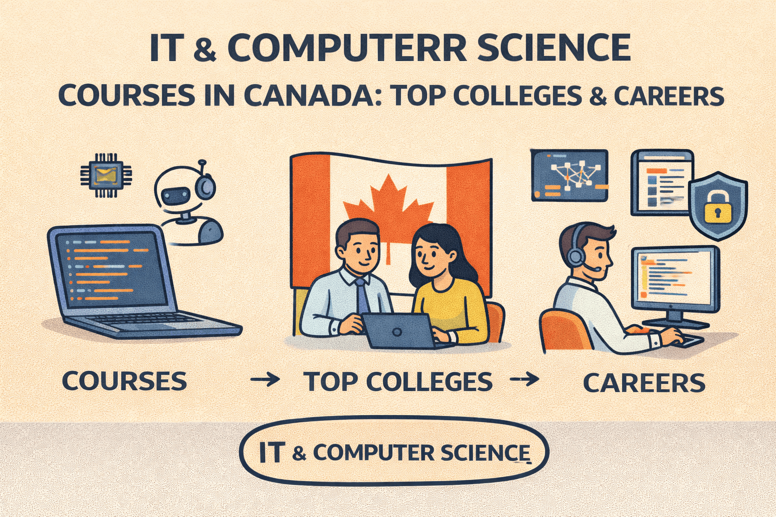 IT & Computer Science Courses in Canada: Top Colleges & Careers