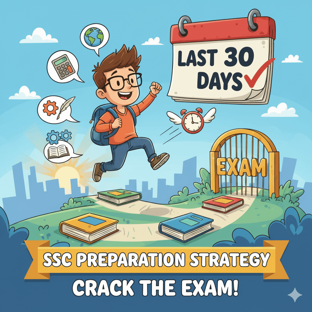 Last 30 Days SSC Preparation Strategy to Crack the Exam
