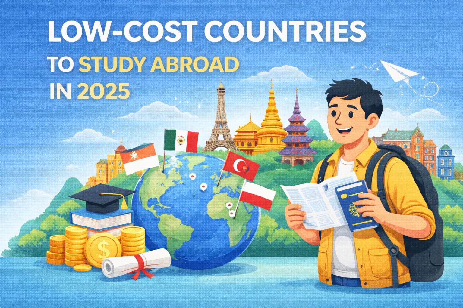 Low-Cost Countries to Study Abroad in 2025