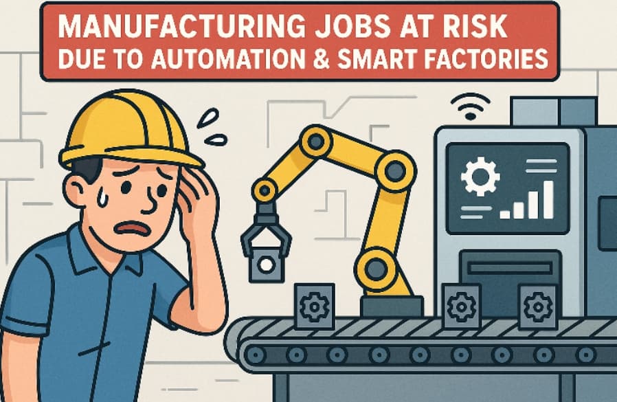 Manufacturing Jobs at Risk Due to Automation & Smart Factories