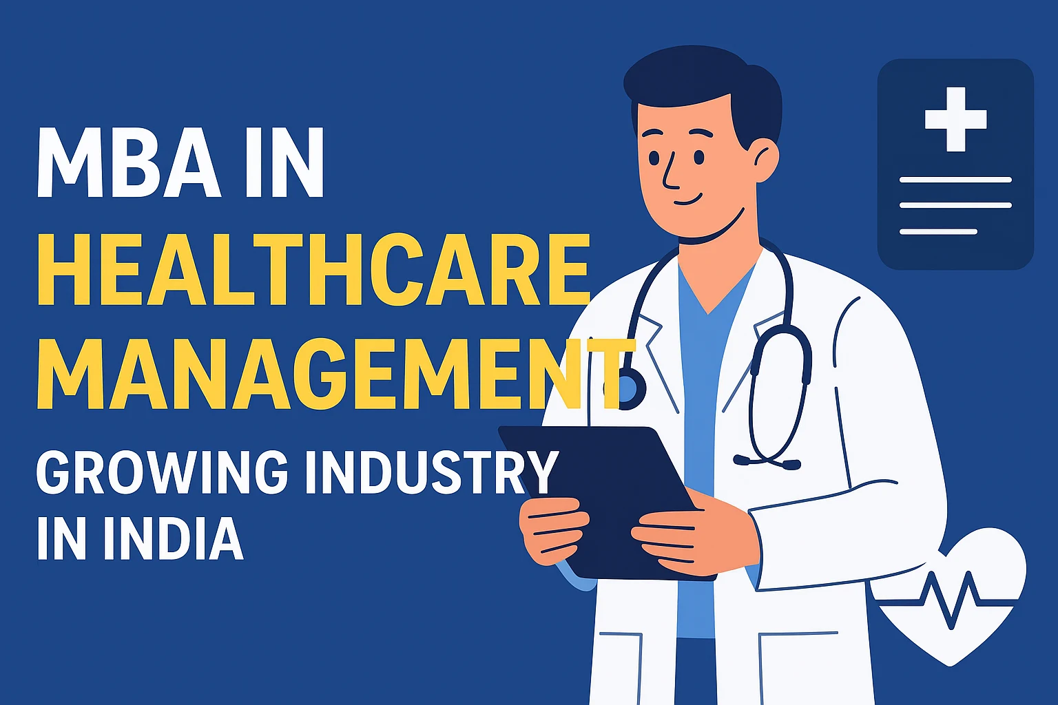 MBA in Healthcare Management – Growing Industry in India