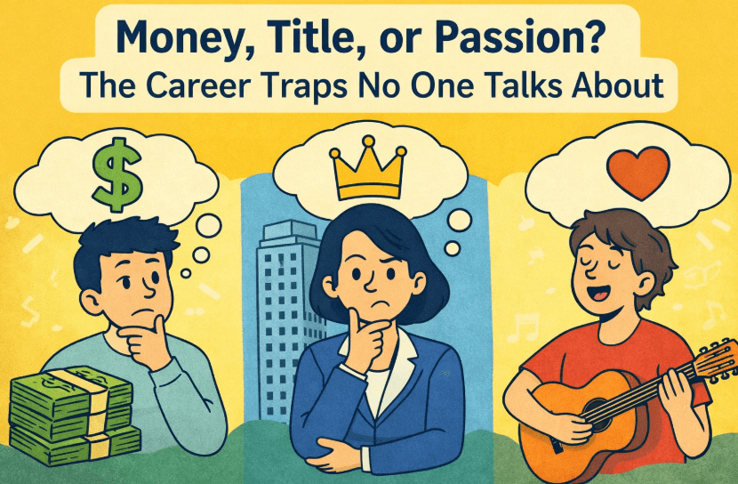Money, Title, or Passion? The Career Traps No One Talks About