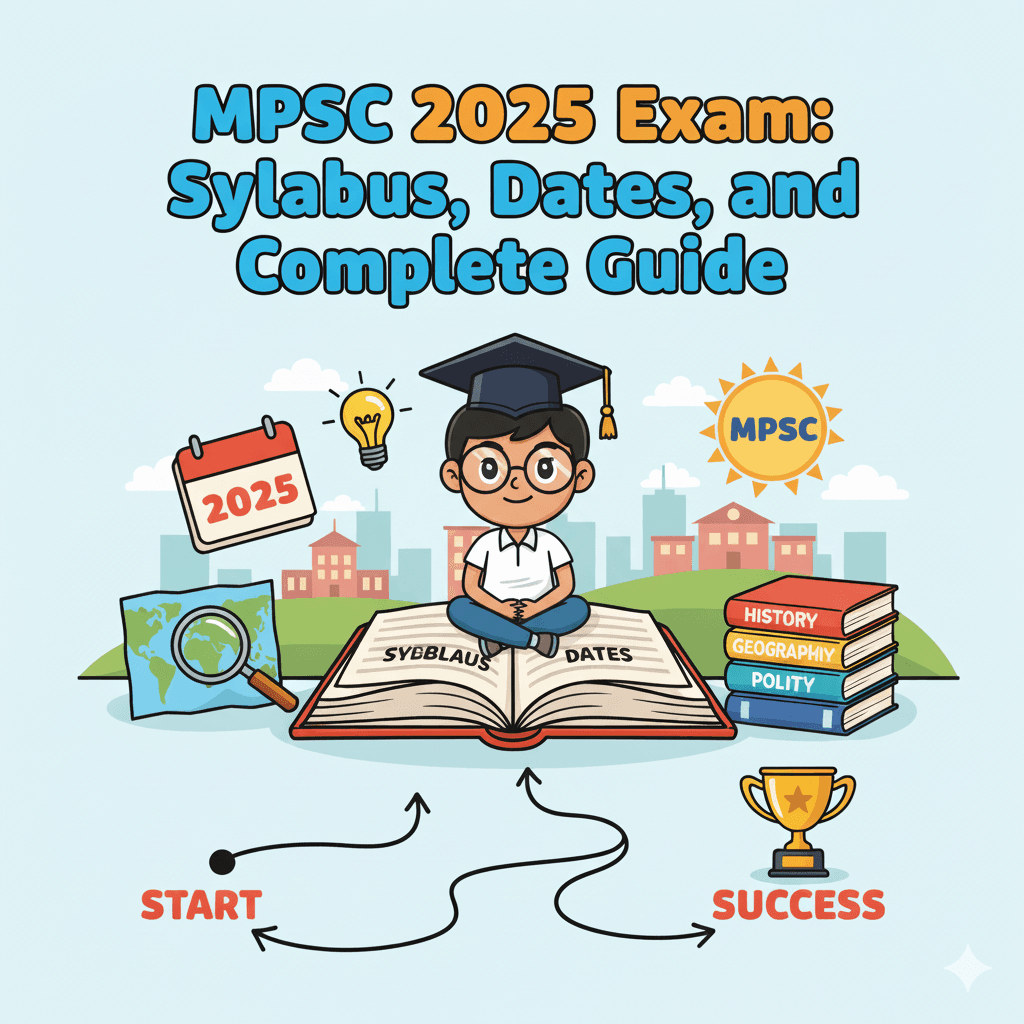 MPSC 2025 Exam Syllabus, Dates, and Complete Guide