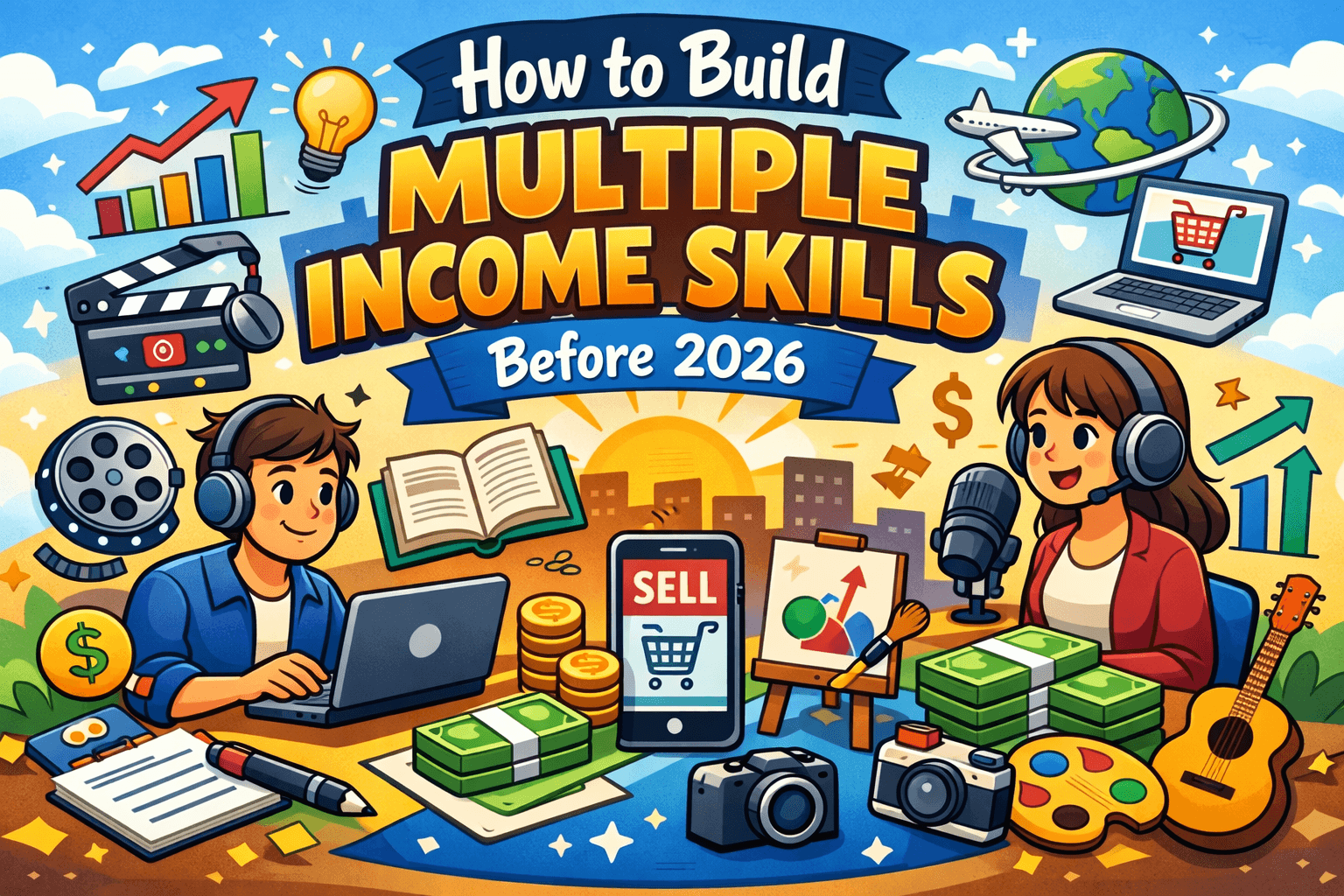 How to Build Multiple Income Skills Before 2026