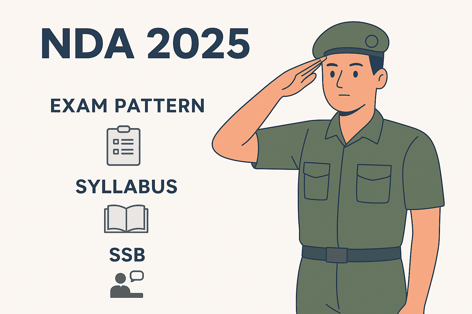 NDA 2025 Exam: Updated Pattern, Detailed Syllabus & Preparation Guide