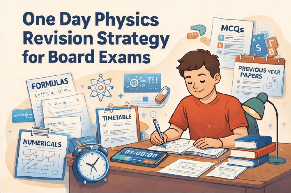 One Day Physics Revision Strategy for Board Exams