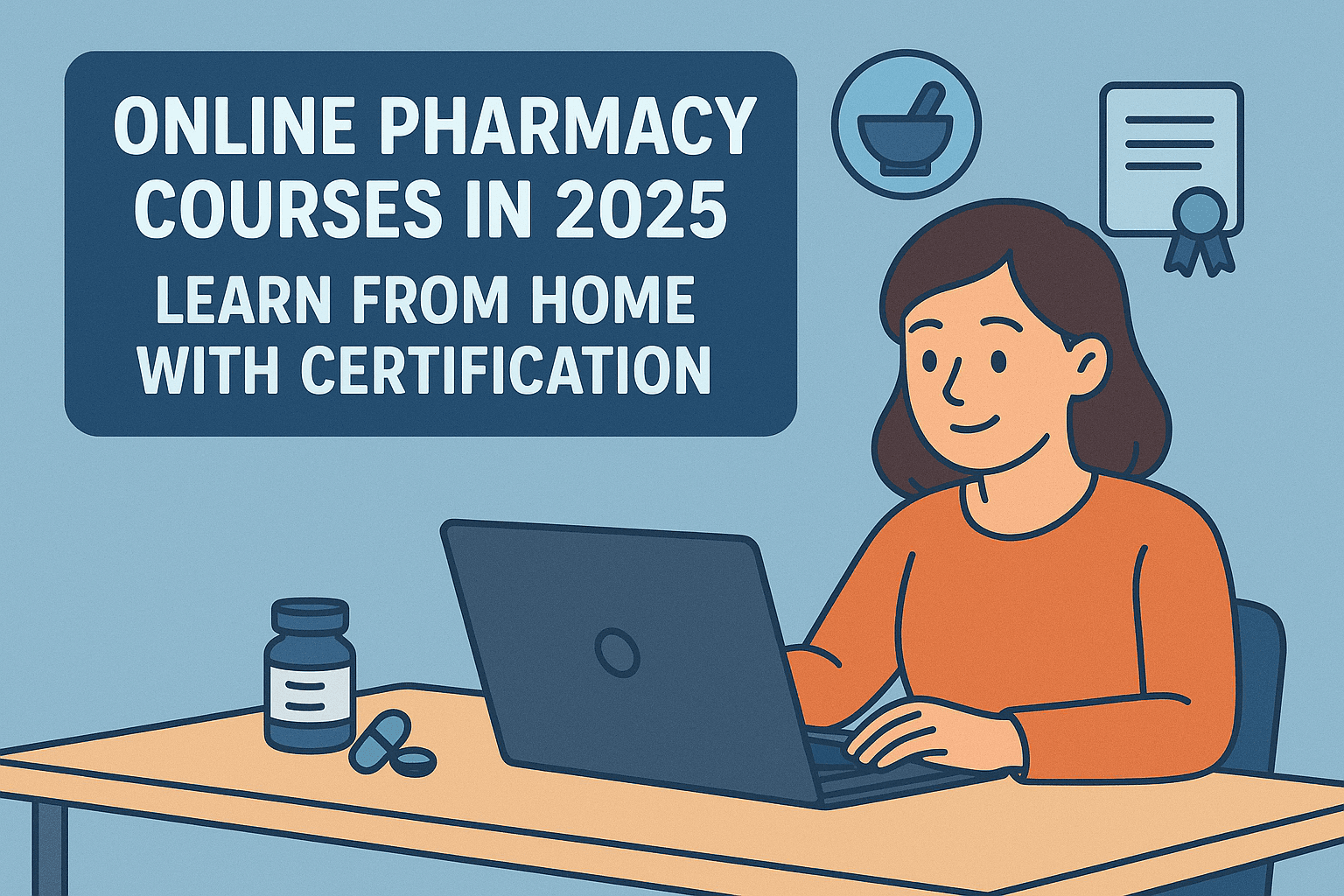 Online Pharmacy Courses in 2025: Learn from Home with Certification
