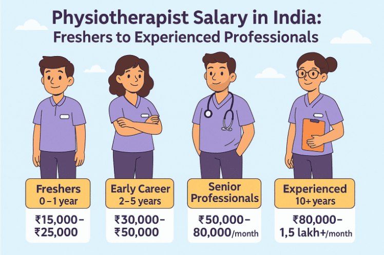 Physiotherapist Salary in India: Freshers to Experienced Professionals
