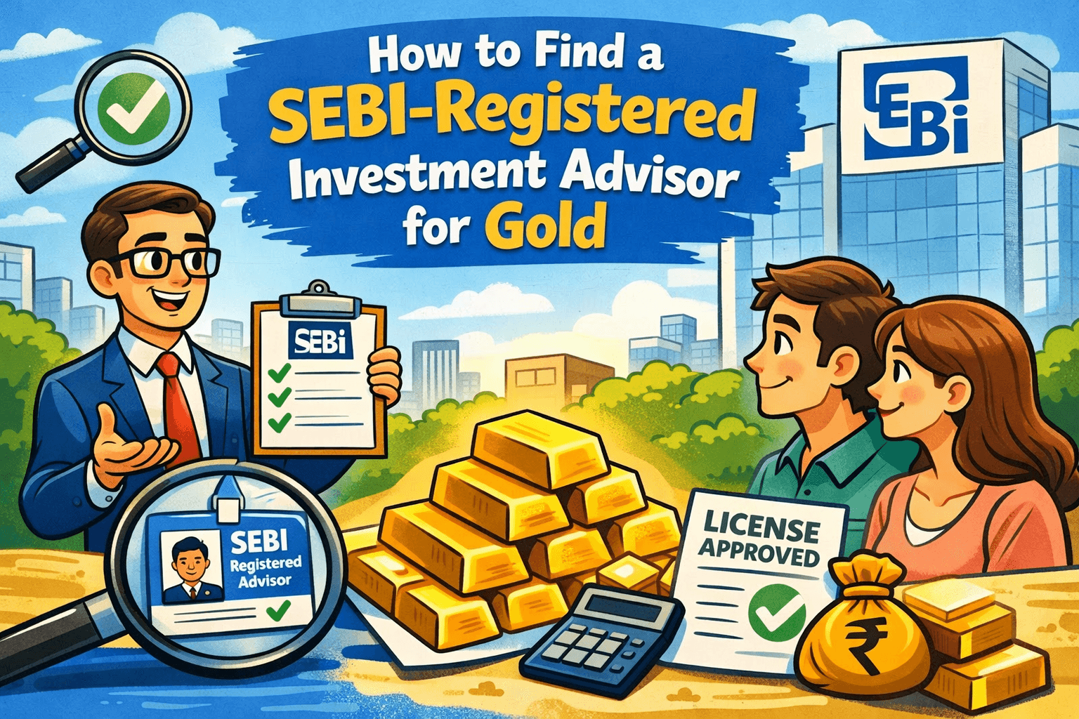 How to Find a SEBI-Registered Investment Advisor for Gold