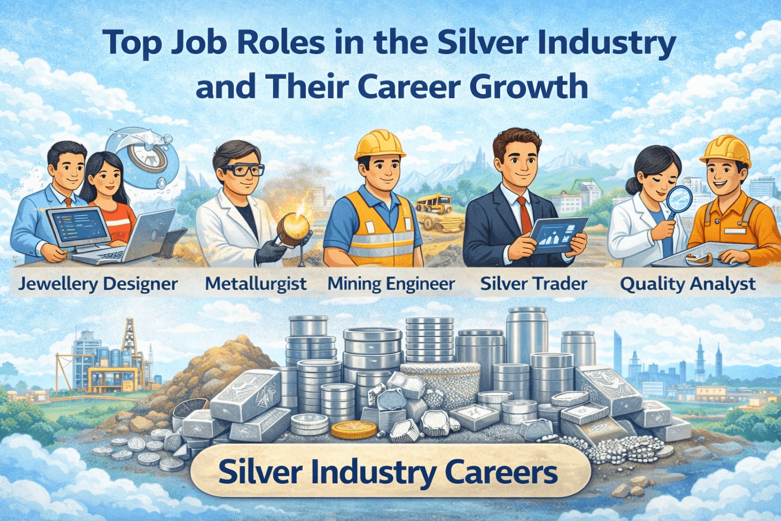 Top Job Roles in the Silver Industry and Their Career Growth