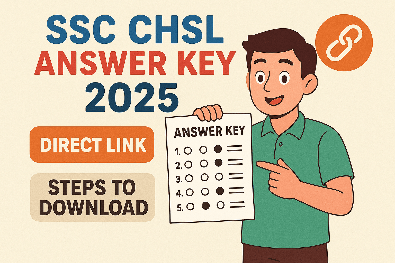 SSC CHSL Answer Key 2025 Released: Direct Link, Steps to Download