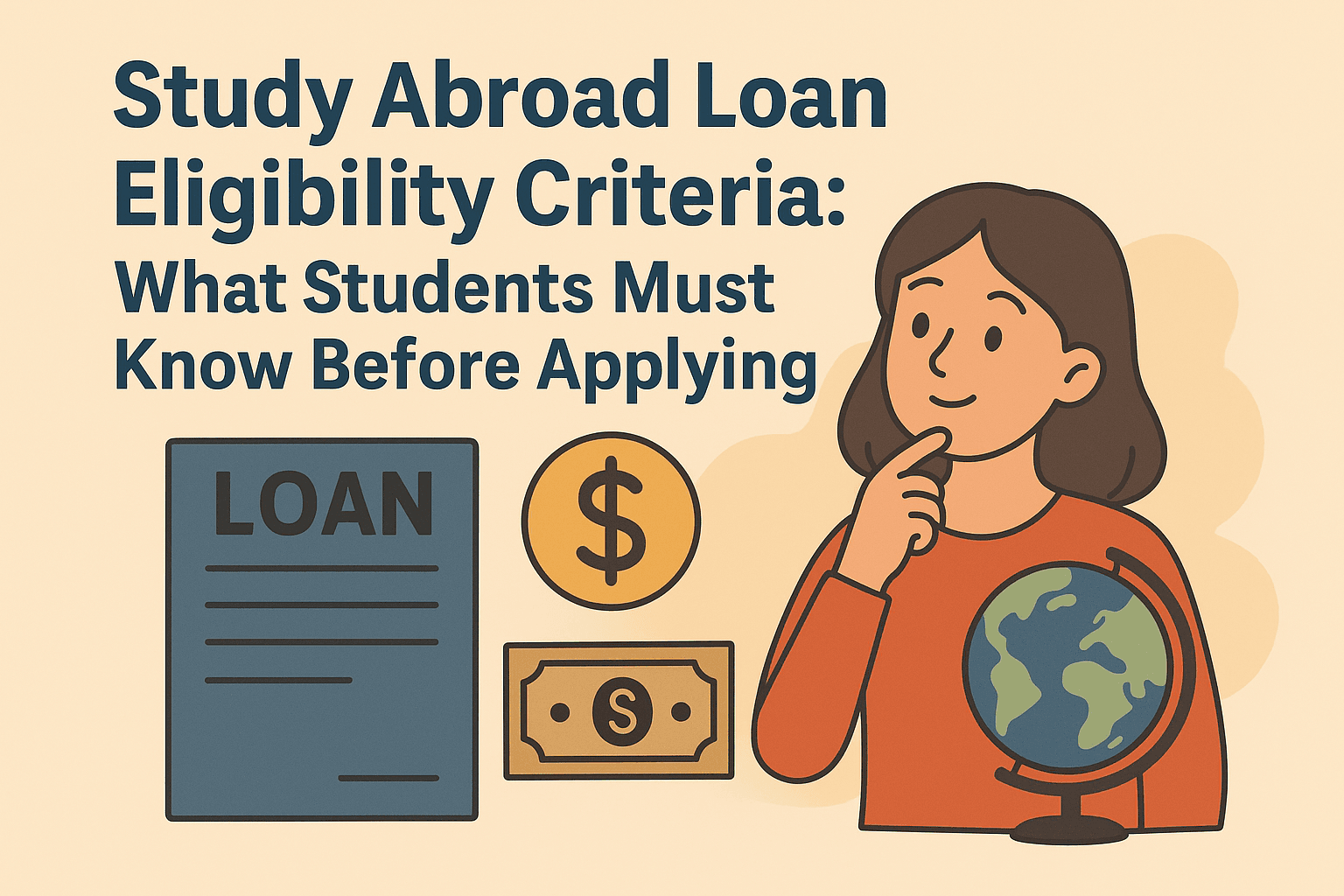 Study Abroad Loan Eligibility Criteria: What Students Must Know Before Applying