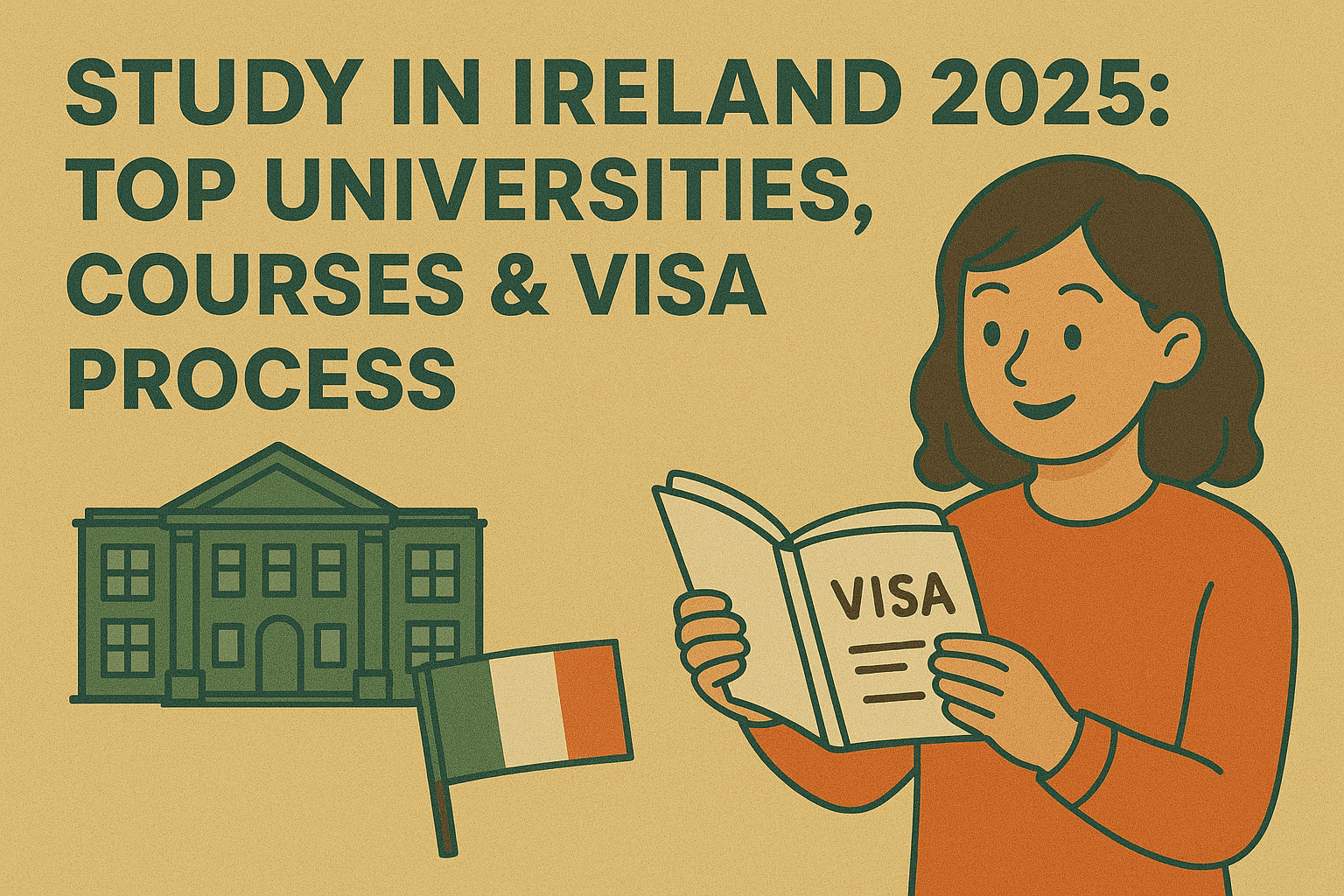 Study in Ireland 2025: Top Universities, Courses & Visa Process