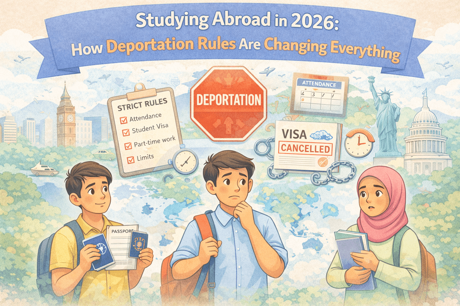 Studying Abroad in 2026: How Deportation Rules Are Changing Everything