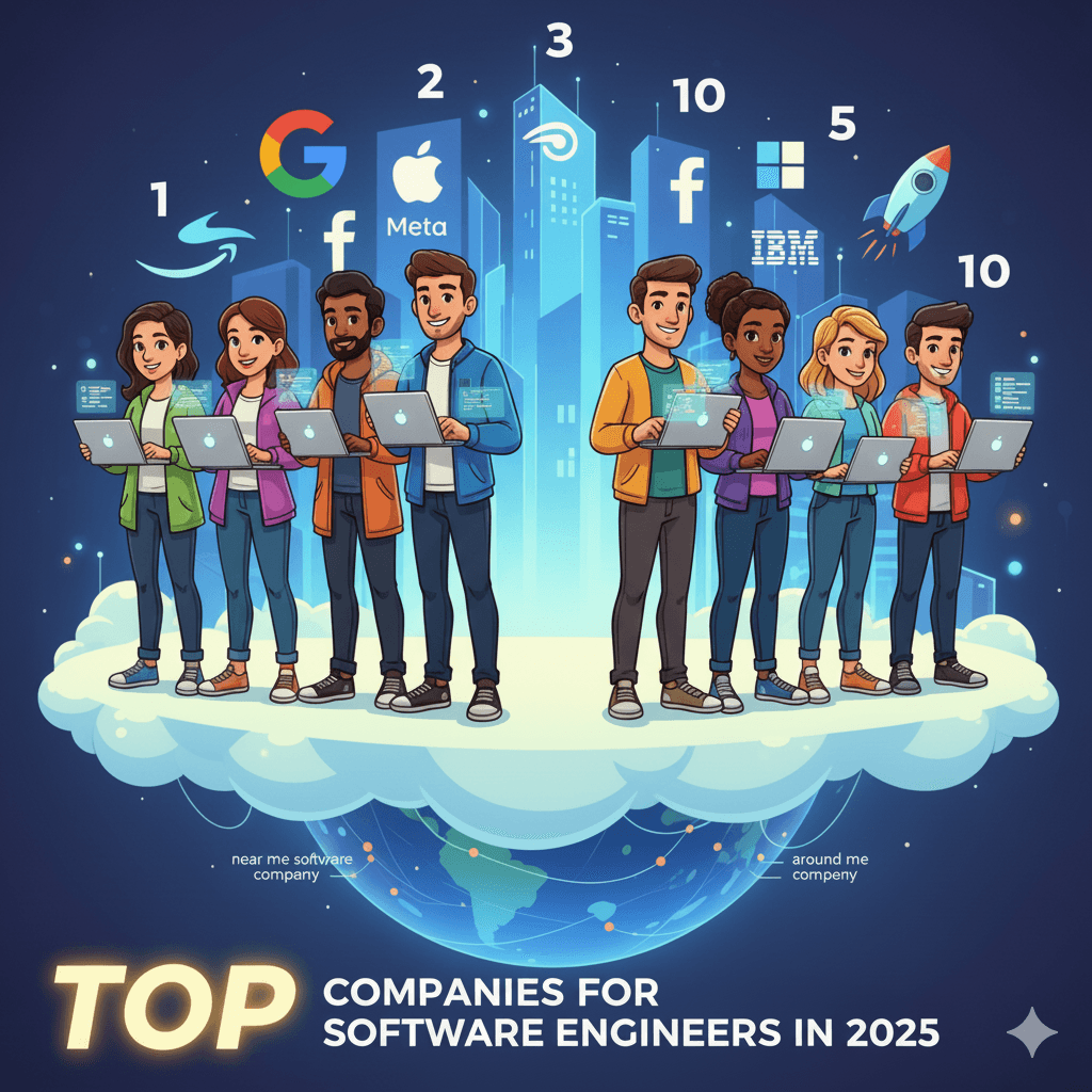 Top 10 Companies for Software Engineers in 2025