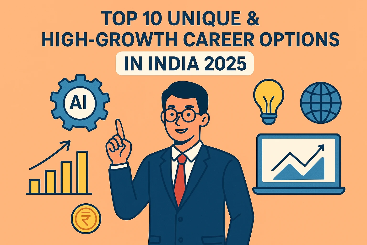 Top 10 Unique & High-Growth Career Options in India 2025
