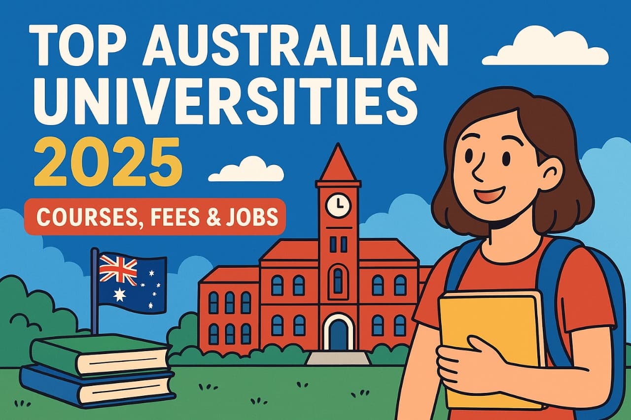 Top Australian Universities 2025: Courses, Fees & Jobs