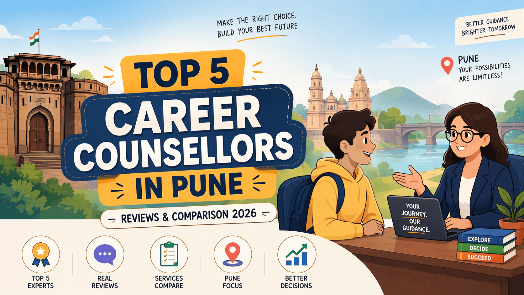 Top 5 Career Counsellors in Pune – Reviews & Comparison 2026