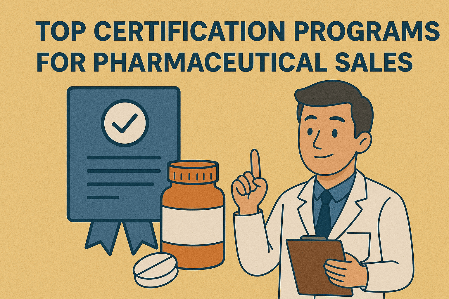 Top Certification Programs for Pharmaceutical Sales Reps