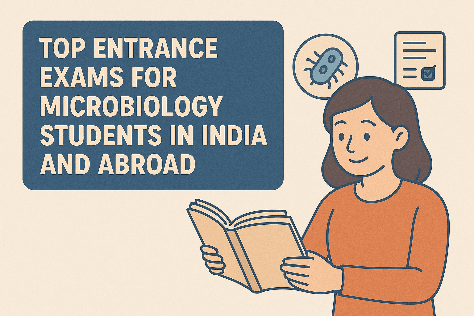 Top Entrance Exams for Microbiology Students in India and Abroad