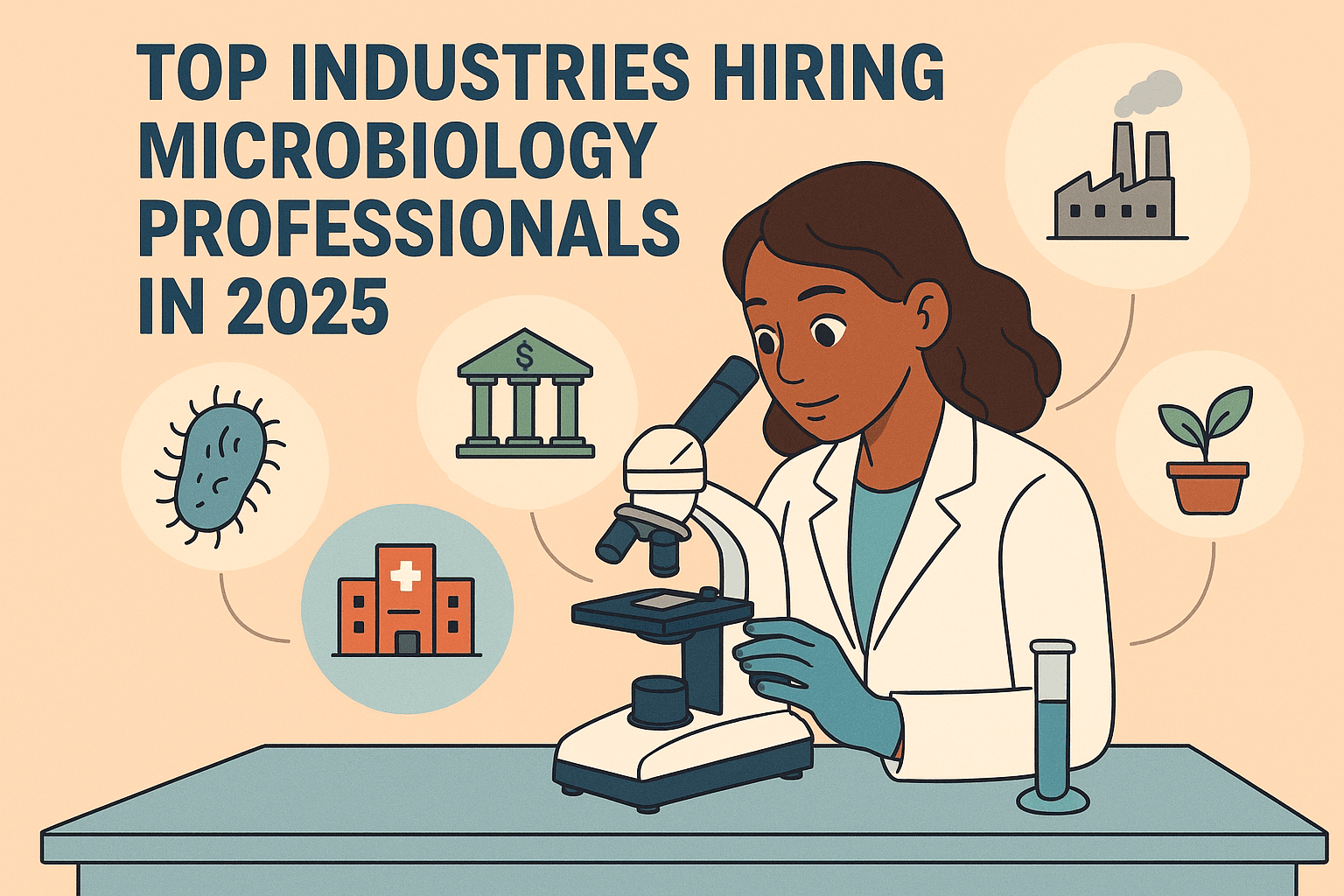 Top Industries Hiring Microbiology Professionals in 2025