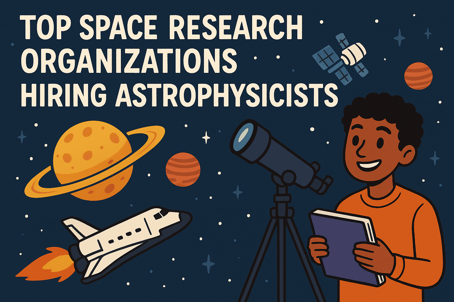 Top Space Research Organizations Hiring Astrophysicists