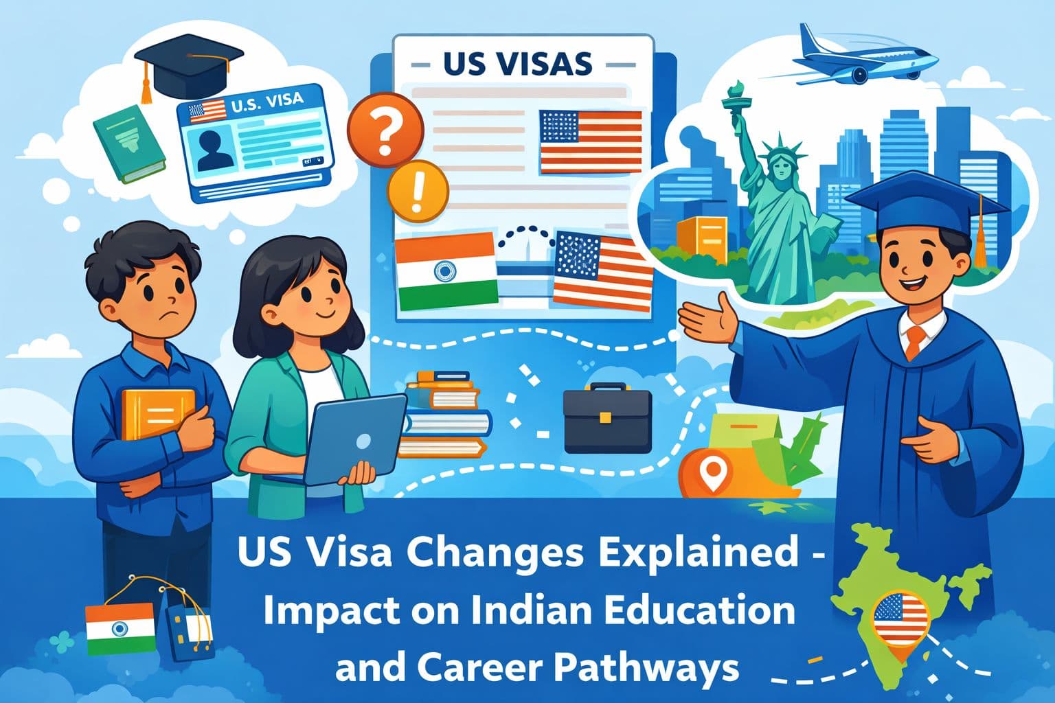 US Visa Changes Explained: Impact on Indian Education and Career Pathways