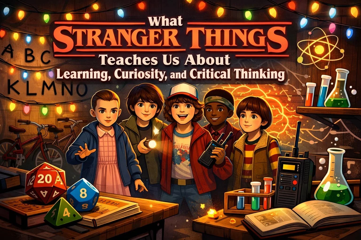 What Stranger Things Teaches Us About Learning, Curiosity, and Critical Thinking