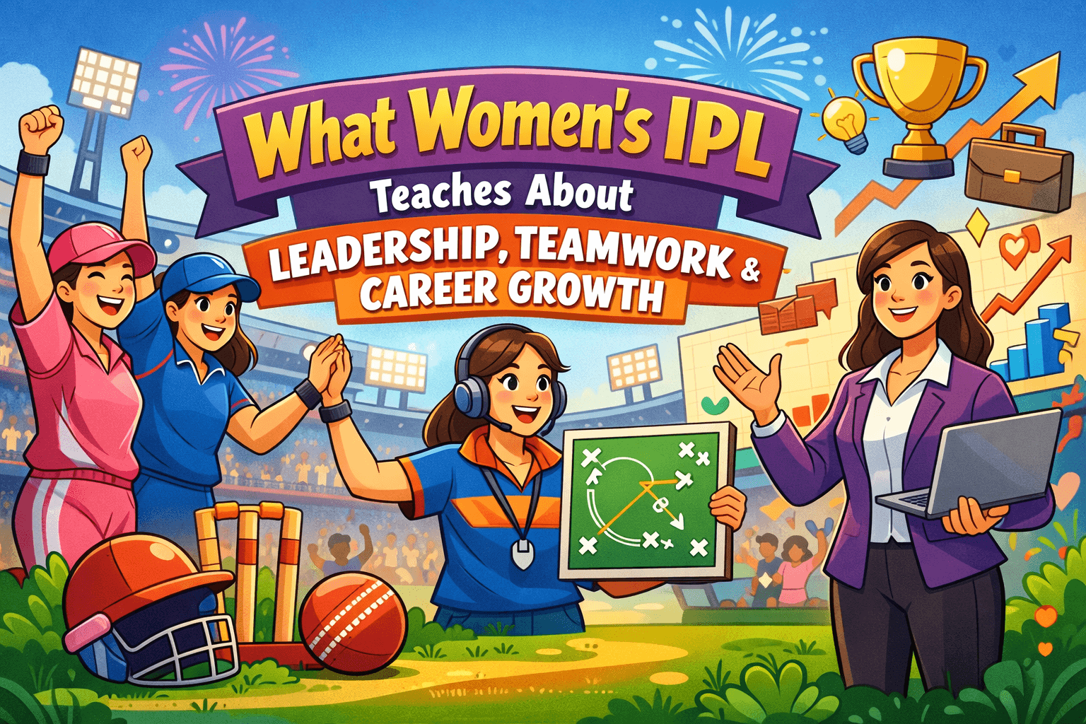 What Women’s IPL Teaches About Leadership, Teamwork, and Career Growth