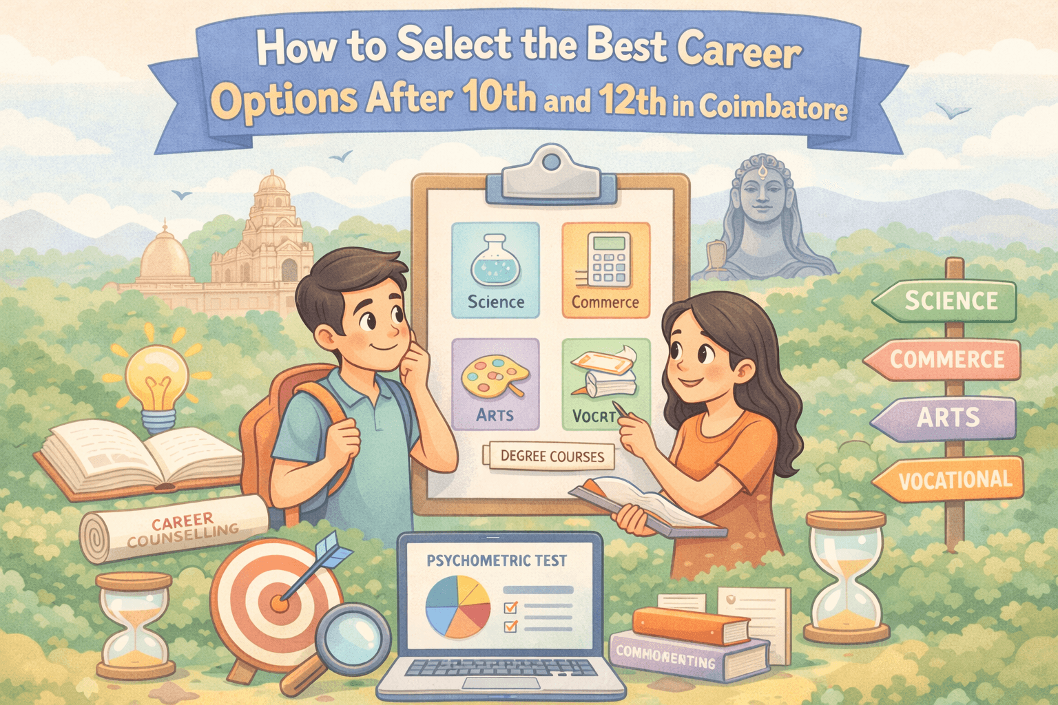 How to Select the Best Career Options After 10th and 12th in Coimbatore