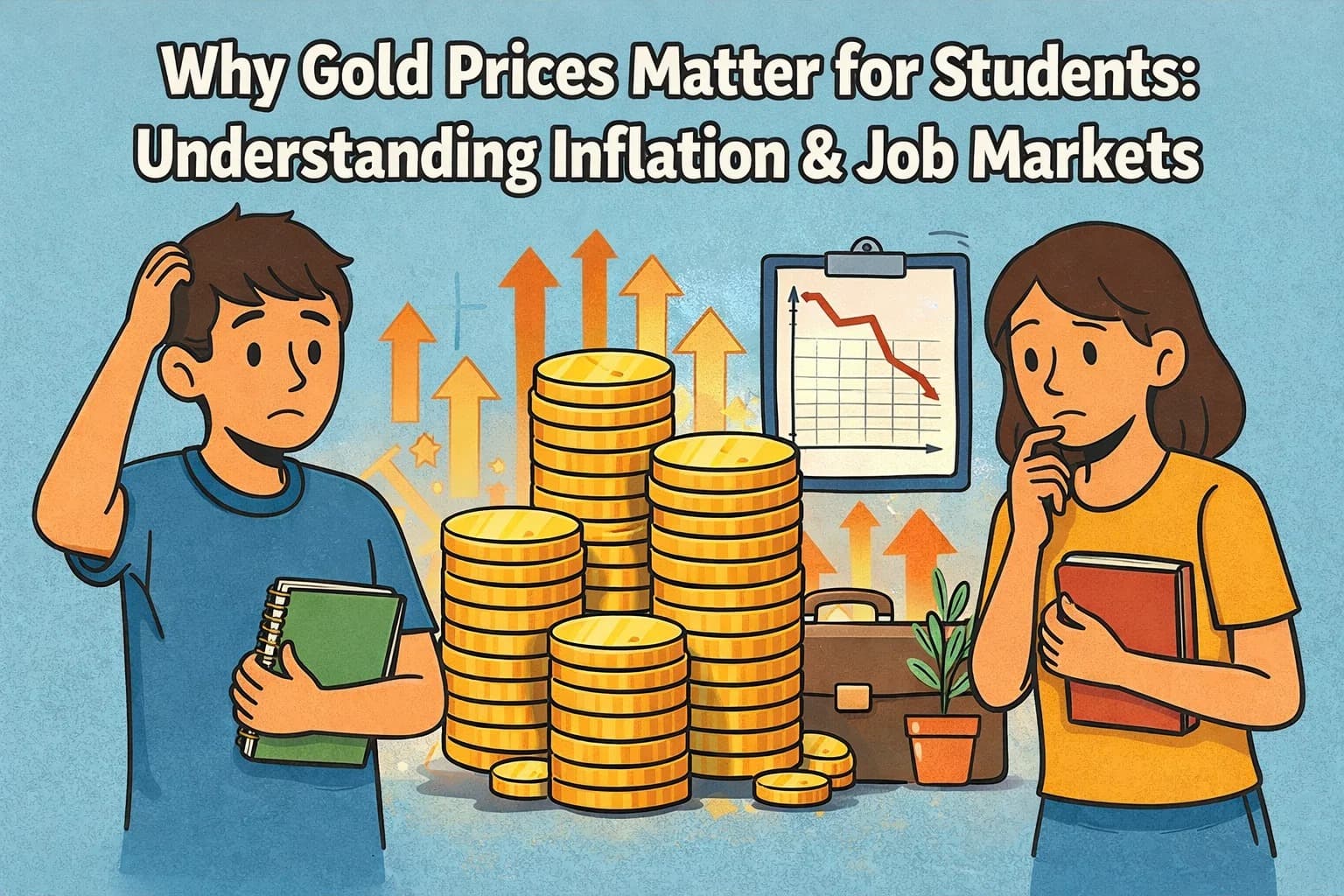 Why Gold Prices Matter for Students: Understanding Inflation & Job Markets