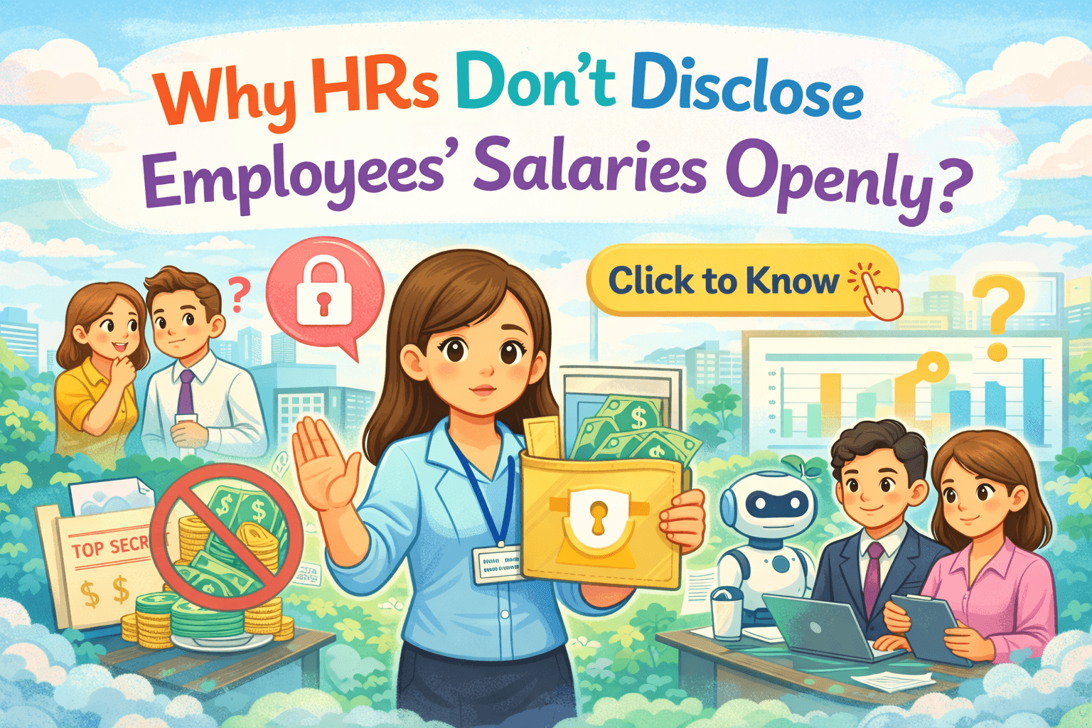 Why HRs Don’t Disclose Employees’ Salaries Openly? Click to Know