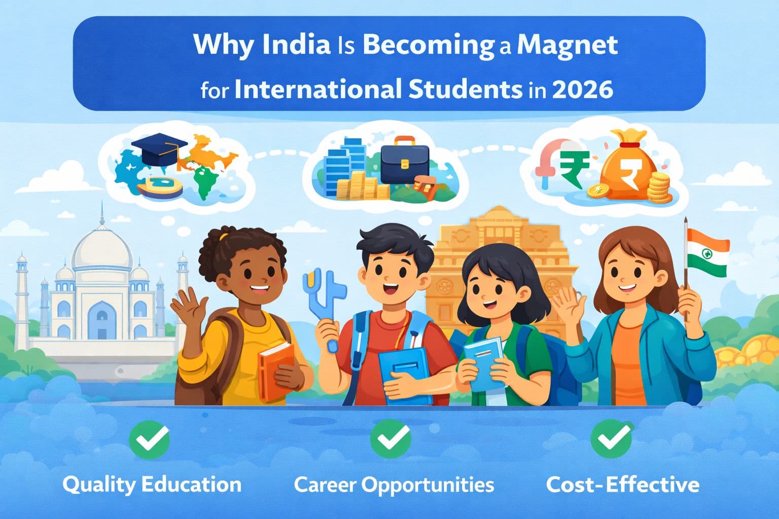 Why India Is Becoming a Magnet for International Students in 2026