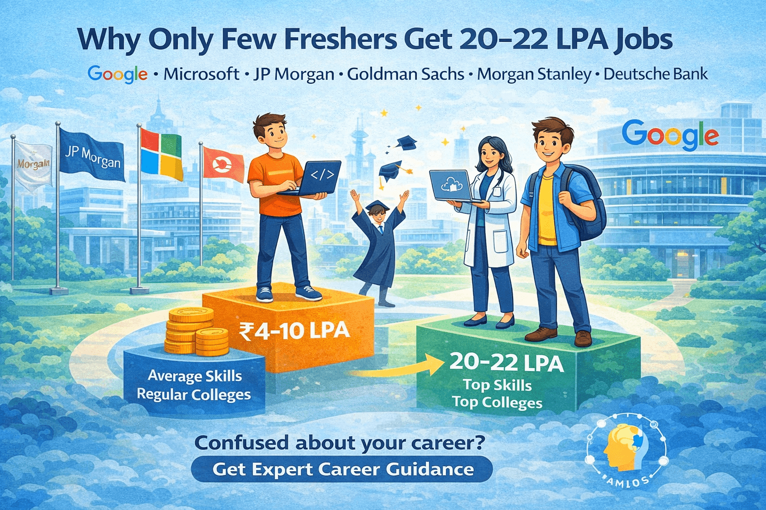 Why Only a Few Freshers Get 20–22 LPA Jobs