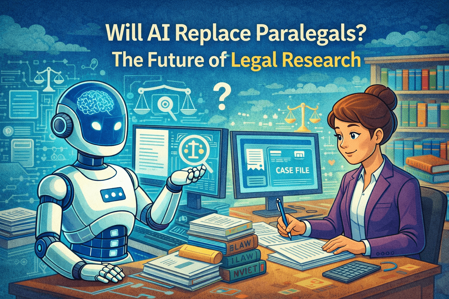 Will AI Replace Paralegals? The Future of Legal Research