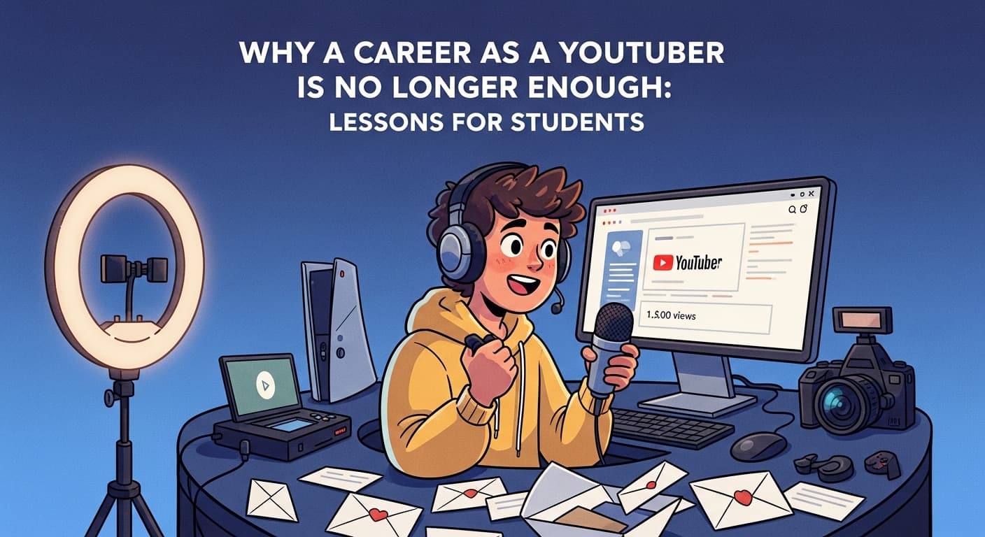 Why a Career as a YouTuber Is No Longer Enough: Lessons for Students?